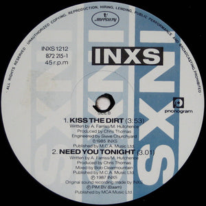INXS : Need You Tonight (12", Single)