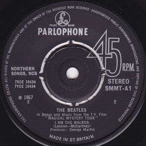 The Beatles : Magical Mystery Tour (2x7", EP, RE)