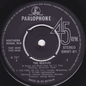 The Beatles : Magical Mystery Tour (2x7", EP, RE)