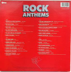 Various : Rock Anthems (2xLP, Album, Comp)