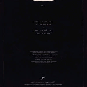 George Michael : Careless Whisper (12", Single)