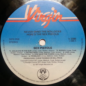 Sex Pistols : Never Mind The Bollocks Here's The Sex Pistols (LP, Album)