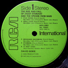 Load image into Gallery viewer, David Bowie : The Rise And Fall Of Ziggy Stardust And The Spiders From Mars (LP, Album, RE)
