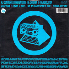 Load image into Gallery viewer, The KLF Featuring The Children Of The Revolution : What Time Is Love? (Live At Trancentral) (7", Single)
