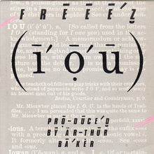 Load image into Gallery viewer, Freeez : I.O.U. (7", Single, Sol)
