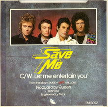 Load image into Gallery viewer, Queen : Save Me (7&quot;, Single, Tex)
