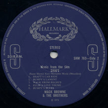 Load image into Gallery viewer, Mack Browne &amp; The Brothers : Isaac Hayes' Music From The Movie Shaft (LP, Album)
