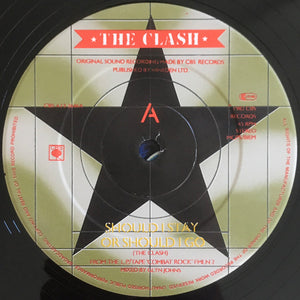 The Clash : Should I Stay Or Should I Go / Straight To Hell (12", Single)