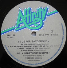 Load image into Gallery viewer, Billy Strayhorn's Septet : Cue For Saxophone (LP, Album, RE)
