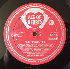 Johnny Burnette : Rock 'N' Roll Trio (LP, Album, Mono, RE)