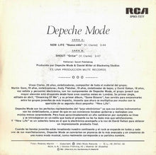 Load image into Gallery viewer, Depeche Mode : New Life (Nueva Vida) (7", Single)
