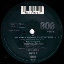 Load image into Gallery viewer, MC Tunes Versus 808 State : The Only Rhyme That Bites (7", Single)
