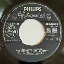 Load image into Gallery viewer, Horace Silver : The Night Has A Thousand Eyes  (7&quot;, EP)
