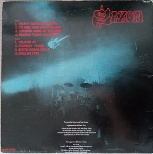 Saxon : Strong Arm Of The Law (LP, Album, Ltd, Gat)