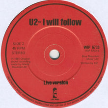 Load image into Gallery viewer, U2 : Gloria (7&quot;, Single, Sol)

