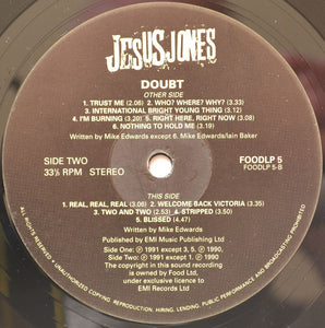 Jesus Jones : Doubt (LP, Album)