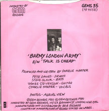 Load image into Gallery viewer, Charlie Harper : Barmy London Army (7&quot;, Single, Gre)

