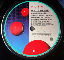Load image into Gallery viewer, Rush : Hold Your Fire (LP, Album)

