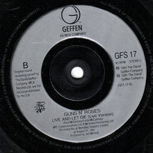 Load image into Gallery viewer, Guns N' Roses : Live And Let Die (7", Single, Sil)
