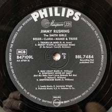 Load image into Gallery viewer, Jimmy Rushing : The Smith Girls, Bessie - Clara - Mamie &amp; Trixie (The Songs They Made Famous) (LP, Album, Mono)
