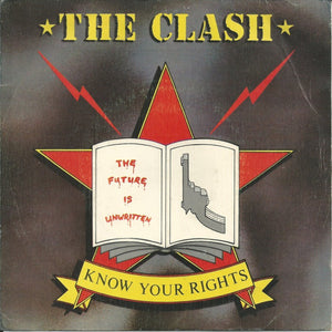 The Clash : Know Your Rights (7", S/Sided, Promo)