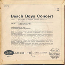 Load image into Gallery viewer, The Beach Boys : Beach Boys Concert  (7", EP)
