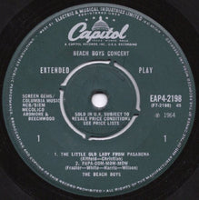 Load image into Gallery viewer, The Beach Boys : Beach Boys Concert  (7", EP)
