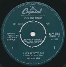 Load image into Gallery viewer, The Beach Boys : Beach Boys Concert  (7", EP)
