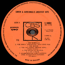 Load image into Gallery viewer, Simon &amp; Garfunkel : Simon And Garfunkel's Greatest Hits (LP, Comp)
