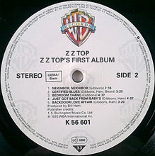 Load image into Gallery viewer, ZZ Top : First Album (LP, Album, RE)
