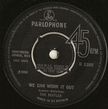 Load image into Gallery viewer, The Beatles : We Can Work It Out / Day Tripper (7", Single)
