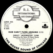 Load image into Gallery viewer, Farley "Jackmaster" Funk &amp; Jessie Saunders* : Love Can't Turn Around (12", Single)
