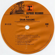 Load image into Gallery viewer, Gram Parsons : GP (LP, Album, RE, 180)
