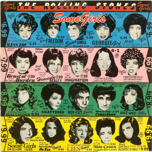 The Rolling Stones : Some Girls (LP, Album, Red)