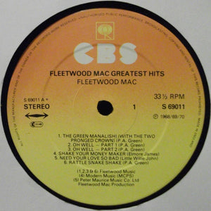 Fleetwood Mac : Fleetwood Mac Greatest Hits (LP, Comp, RP, Gat)