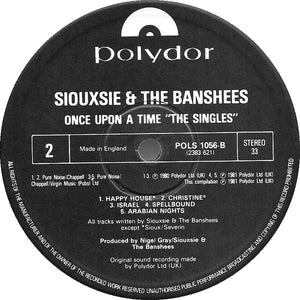 Siouxsie And The Banshees* : Once Upon A Time/The Singles (LP, Comp)