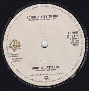 Angelic Upstarts : Never 'Ad Nothin' (7", Single)
