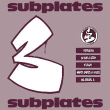 Load image into Gallery viewer, Various : Subplates 3 (2x10")
