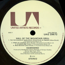 Load image into Gallery viewer, Hawkwind : Hall Of The Mountain Grill (LP, Album, RE)
