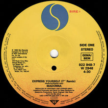 Load image into Gallery viewer, Madonna : Express Yourself (7&quot;, Single, RSA)
