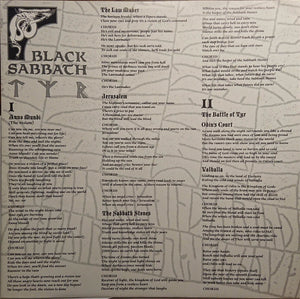 Black Sabbath : Tyr (LP, Album)