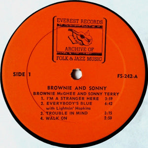 Brownie McGhee & Sonny Terry* : Brownie & Sonny (LP, Album)