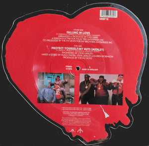 Fat Boys : Falling In Love (7", Shape, Single, Pic)