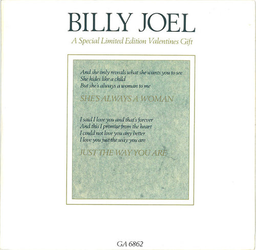 Billy Joel : She's Always A Woman / Just The Way You Are (7