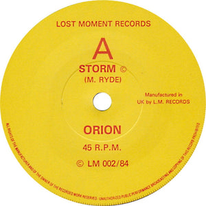 Orion (46) : Insane In Another World / Storm (7", Single)