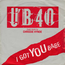 Load image into Gallery viewer, UB40 Guest Vocals By Chrissie Hynde : I Got You Babe (12", Single)
