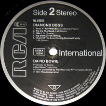Load image into Gallery viewer, Bowie* : Diamond Dogs (LP, Album, RE)
