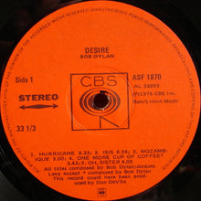 Load image into Gallery viewer, Bob Dylan : Desire (LP, Album)
