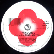 Load image into Gallery viewer, John Truelove Presents The Source Featuring Candi Staton : You Got The Love (Erens Bootleg Mix) (12")
