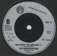 Load image into Gallery viewer, The Housemartins : Think For A Minute (New Version) (7&quot;, Single, Sil)
